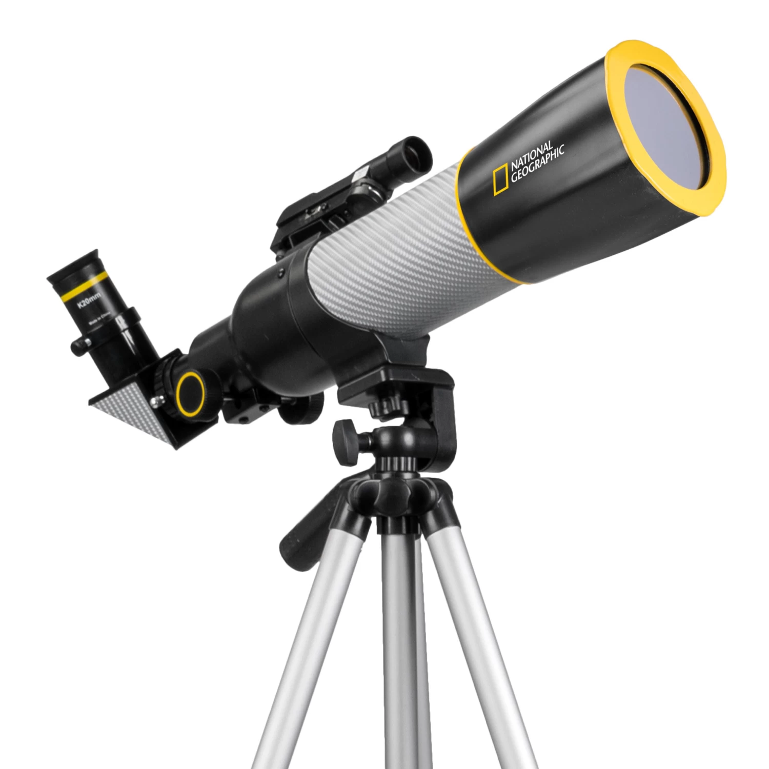 National Geographic SRT70MM - 70mm Refractor Telescope With Panhandle Mount And Solar Filter