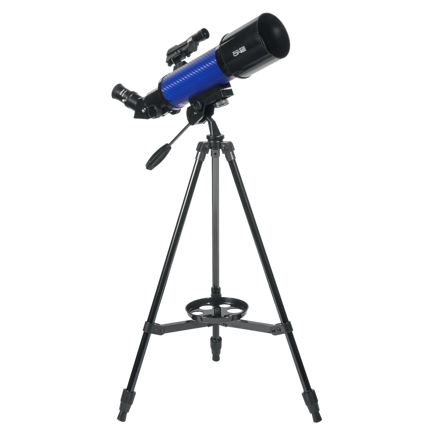 ExploreOne CF400 Blue Carbon Fiber Wrap 70mm Pan Handle AZ Mount Telescope - Image 3