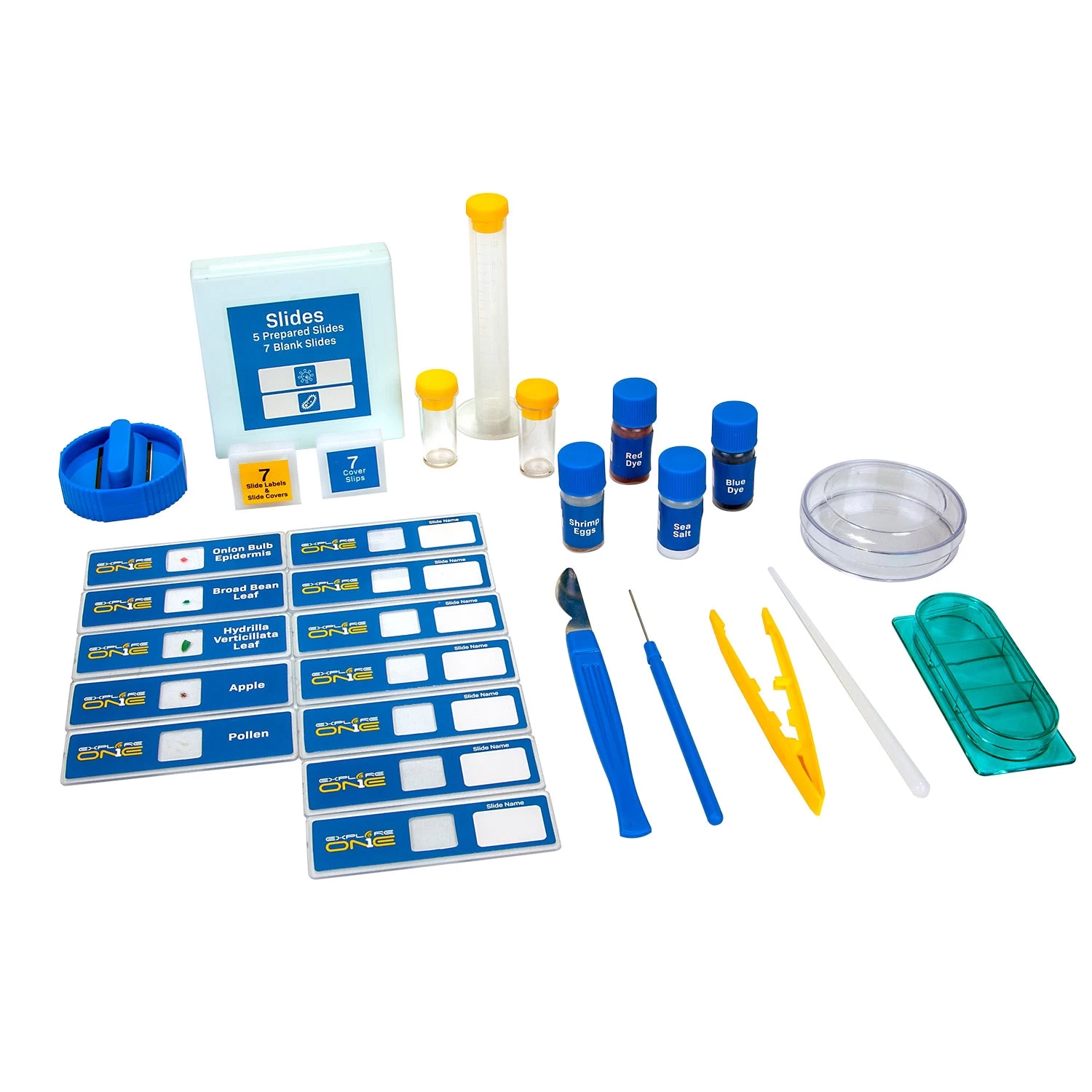 Explore One 45 Piece 900X Microscope Set With Case - Image 4