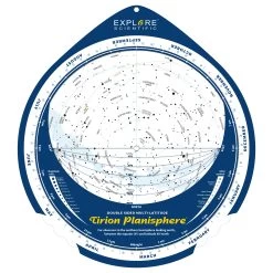 Tirion Double-Sided Multi-Latitude Planisphere