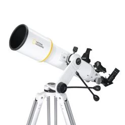 National Geographic Sky Assist 102 - Integrated App-Enabled 102 Mm Astronomy Telescope With Adjustable Slow-Motion Mount