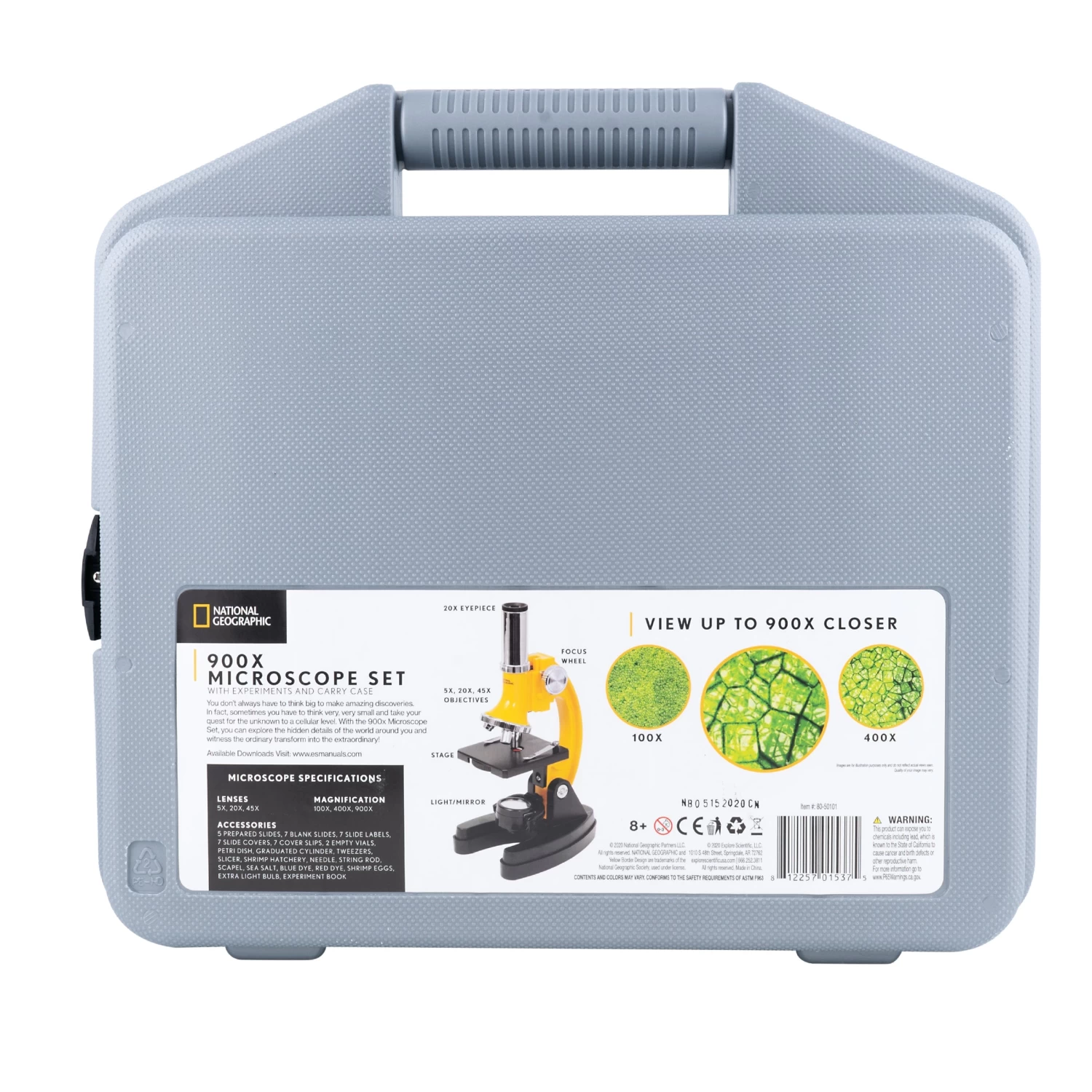 Certified Pre-Owned National Geographic 900x Microscope With Hard Case - Image 6